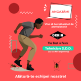 Tehnician dezinsectie, dezinfectie, deratizare